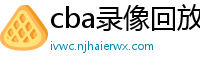 cba录像回放